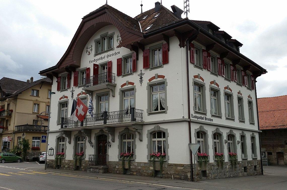 Hotel Hirschen Plaffeien エクステリア 写真